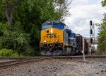CSX 7415 is about to crash across the NS Diamonds 